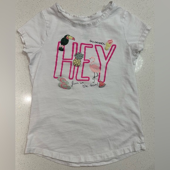 đGeorge: Girls Short Sleeve Shirt -Size Lđ - Picture 1 of 4